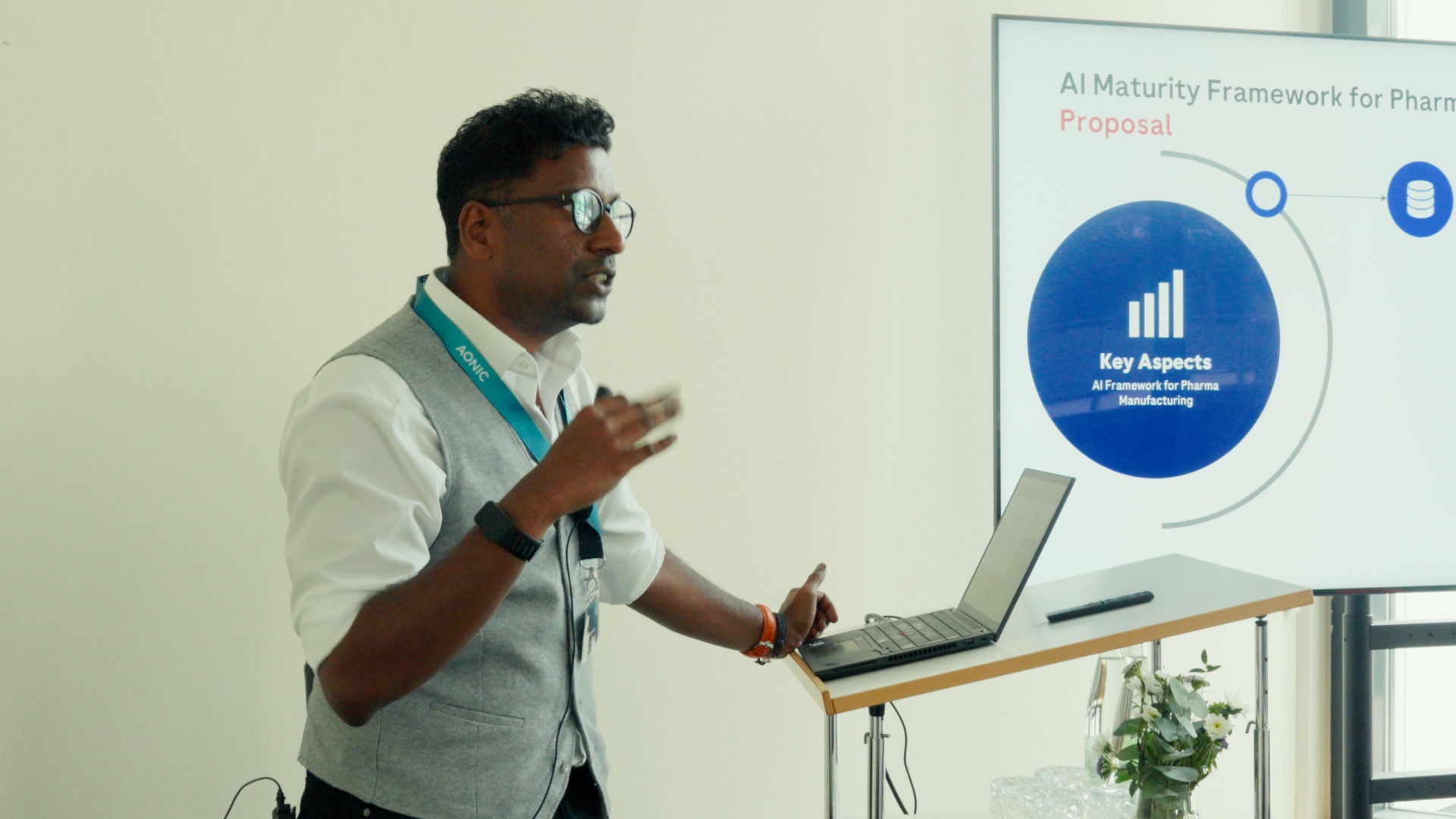 Vortrag zum AI Maturity Framework für Pharma