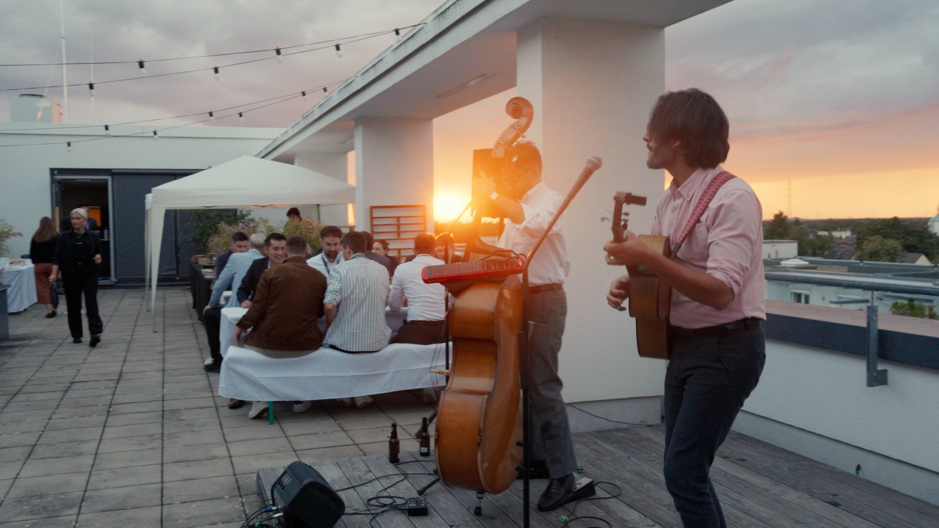 Live-Musik beim Abendprogramm